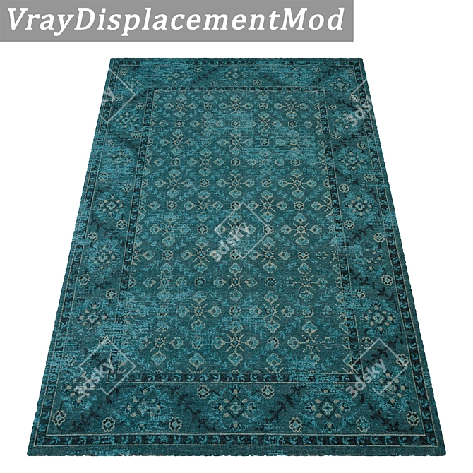 Luxury Carpets Set 392 - High-Quality Textures for Close and Distant Shots 3D model image 3