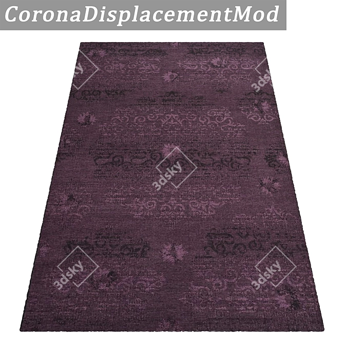 Luxury Carpets Set 392 - High-Quality Textures for Close and Distant Shots 3D model image 4