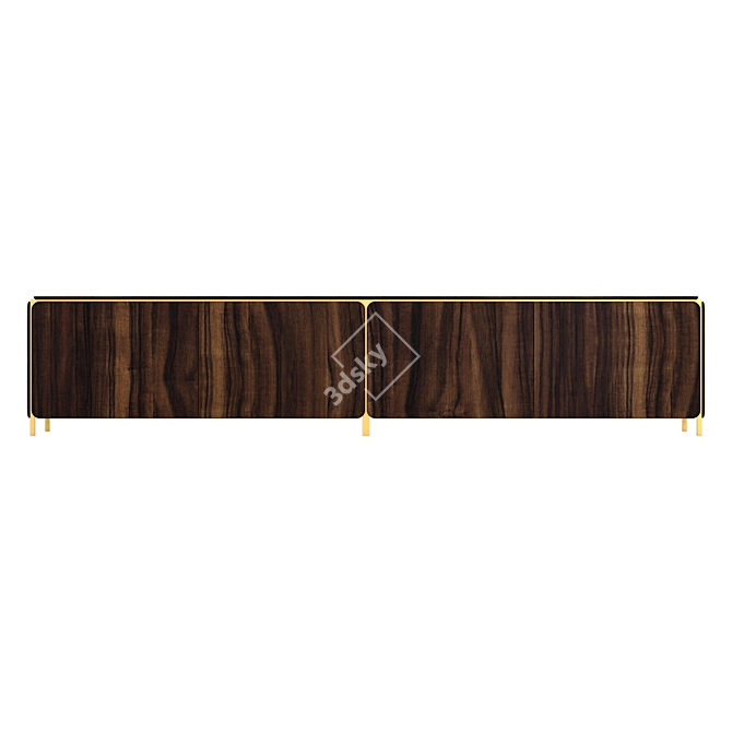 Bonaldo Luxe Frame Sideboard 3D model image 5