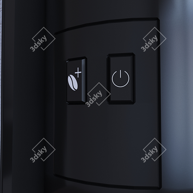 Bosch ComfortLine TKA6A683: Stylish and Compact Drip Coffee Maker 3D model image 4
