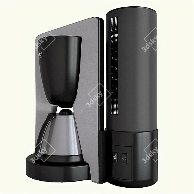 Bosch ComfortLine TKA6A683: Stylish and Compact Drip Coffee Maker 3D model image 7