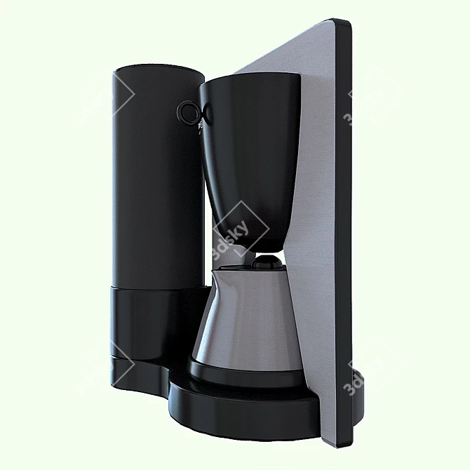 Bosch ComfortLine TKA6A683: Stylish and Compact Drip Coffee Maker 3D model image 8