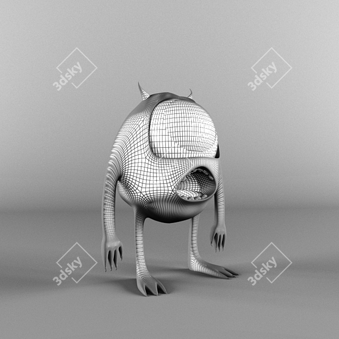 Monsters Inc. Merchandise 3D model image 5