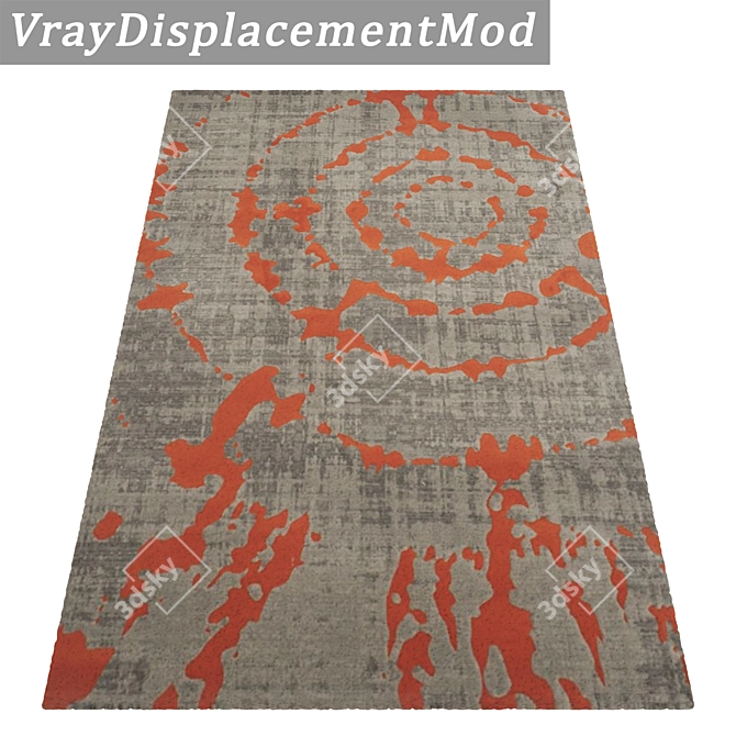 Title: Premium Carpets Set - High-Quality Textures 3D model image 3
