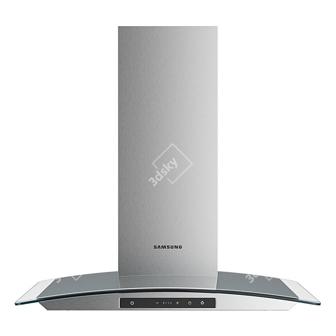 Samsung NK24M5070CS Extractor Hood 3D model image 2