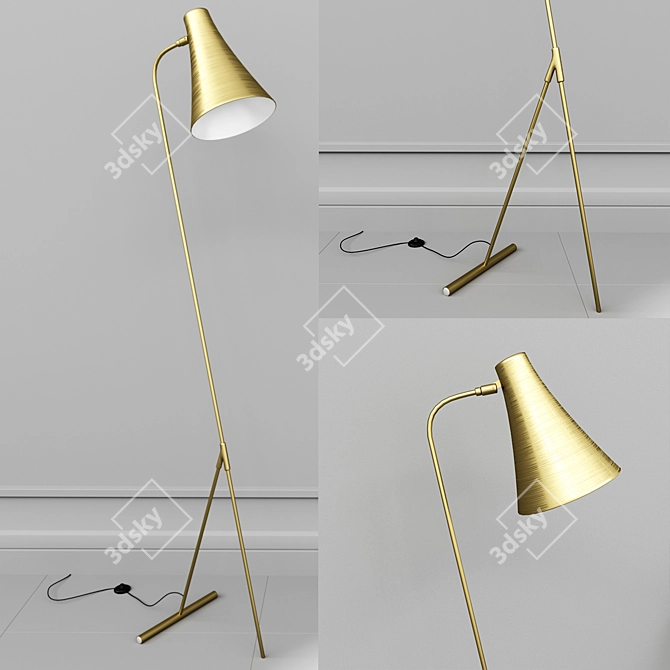 Modern Floor Lamp LaRedut 3D model image 1