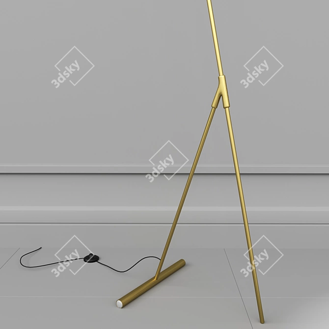 Modern Floor Lamp LaRedut 3D model image 3