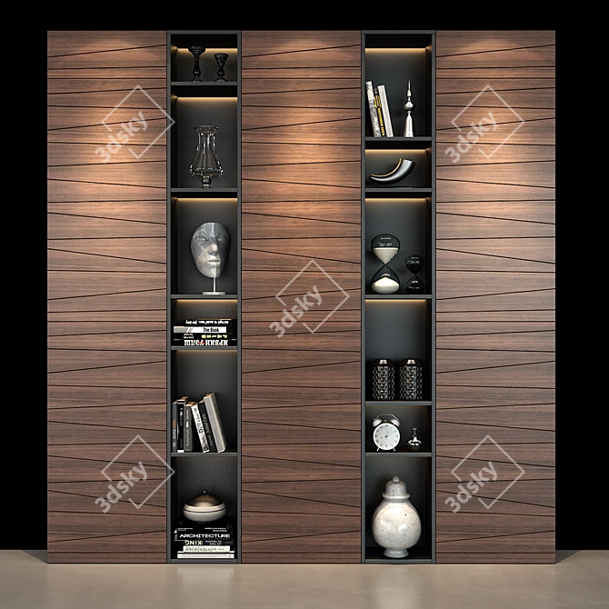 Modern Furniture Set 43 3D model image 1