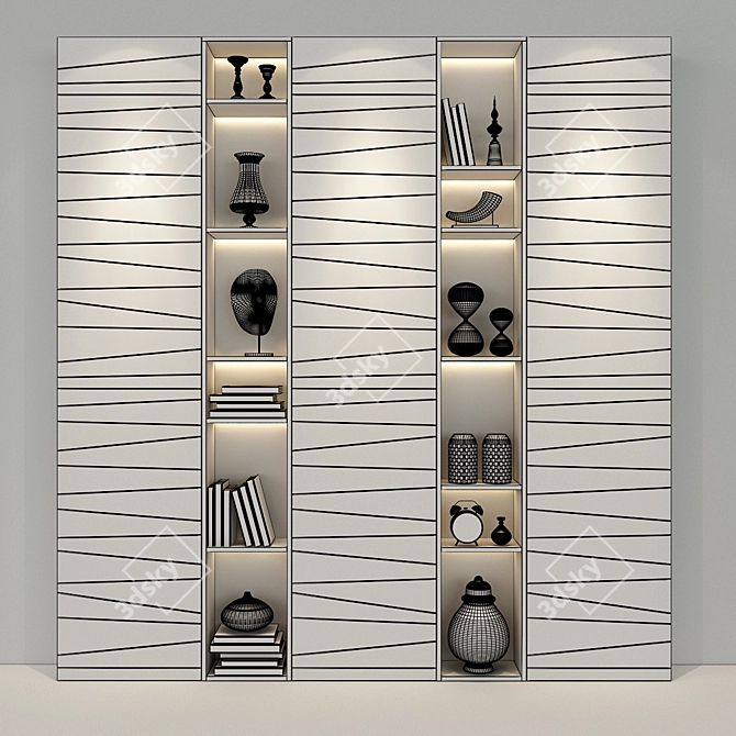 Modern Furniture Set 43 3D model image 3