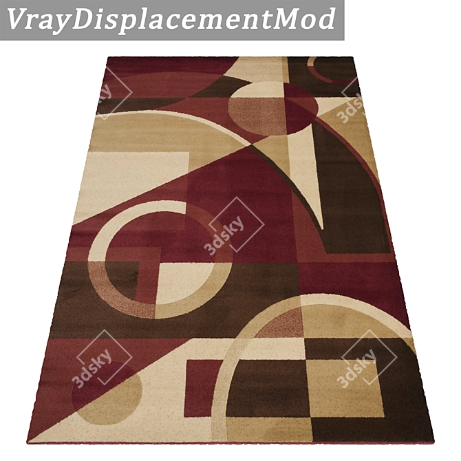 High-Quality Carpet Set 403 3D model image 5