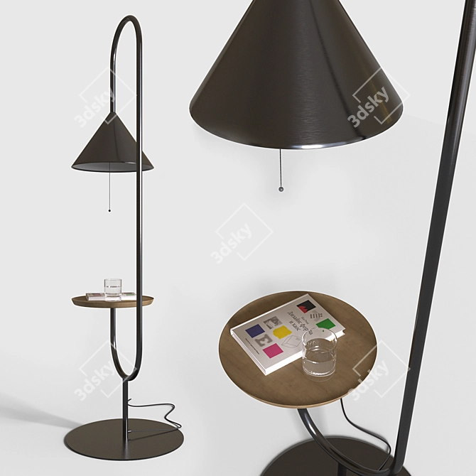 Ozz Lamp: Versatile Floor Decor 3D model image 2