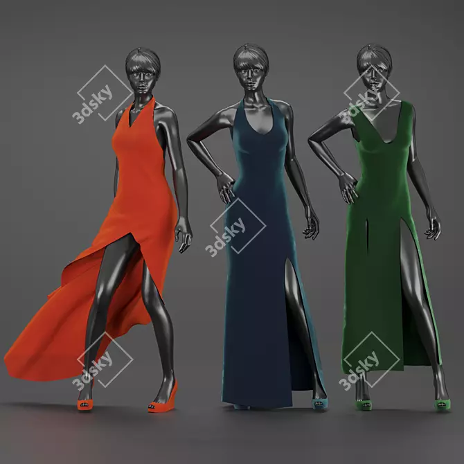 Optimized Clothing Set 3D model image 2