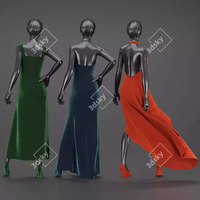 Optimized Clothing Set 3D model image 3