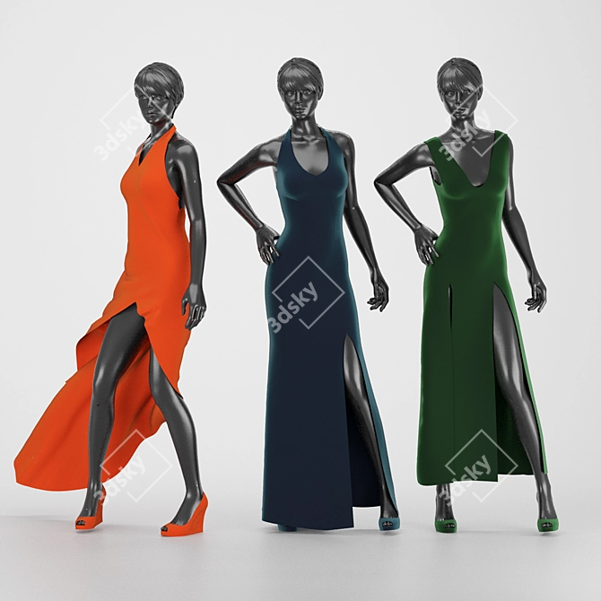 Optimized Clothing Set 3D model image 5