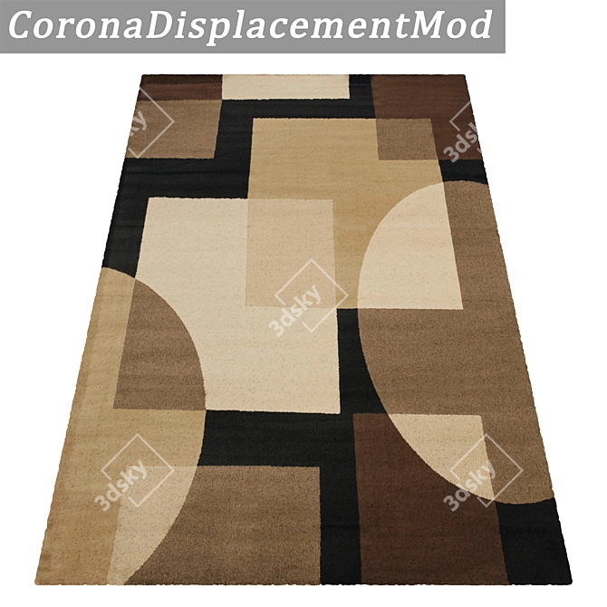 High-Quality Carpet Set with Multiple Variants 3D model image 4