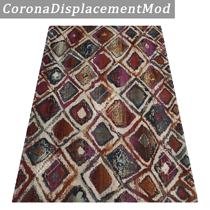 High-Quality Carpet Set 416 3D model image 4