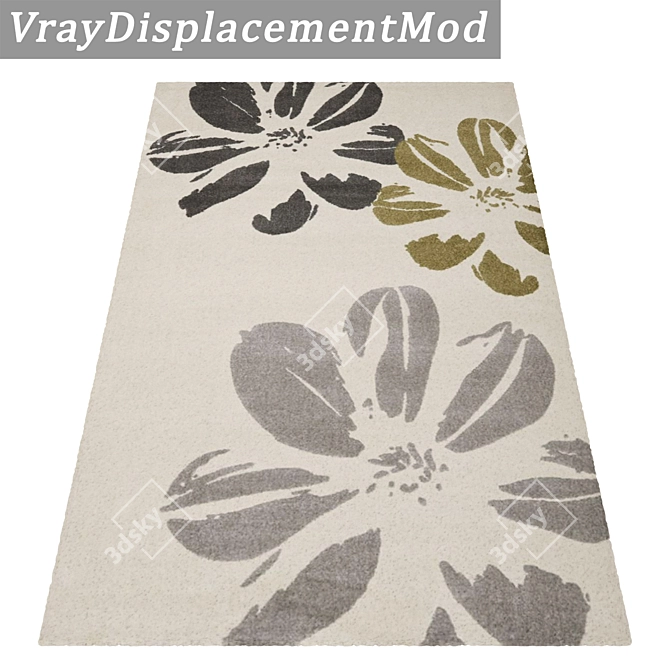 Luxury Carpets Set with High Quality Textures 3D model image 3