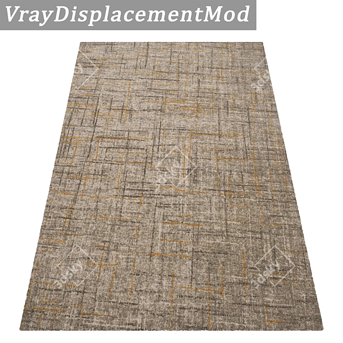 Luxury Carpet Set: High-Quality Textures 3D model image 3