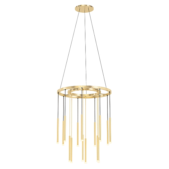 Modern Chandelier Set 3D model image 5