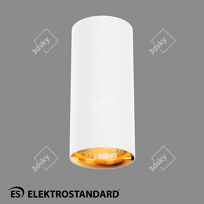 OM Ceiling LED Light 12W 4200K White 3D model image 1