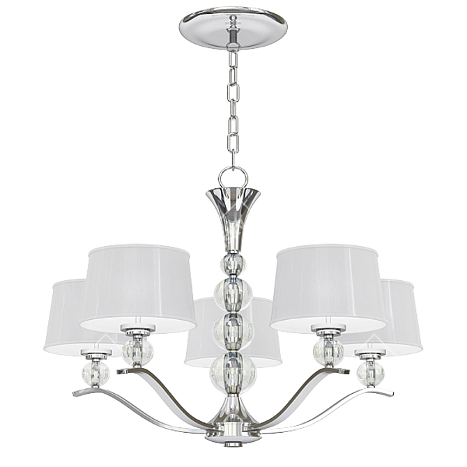 Modern Chandelier Collection 3D model image 4