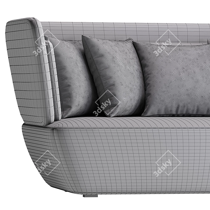 Sleek SOHO Sofa - EmmeBi Collection 3D model image 5