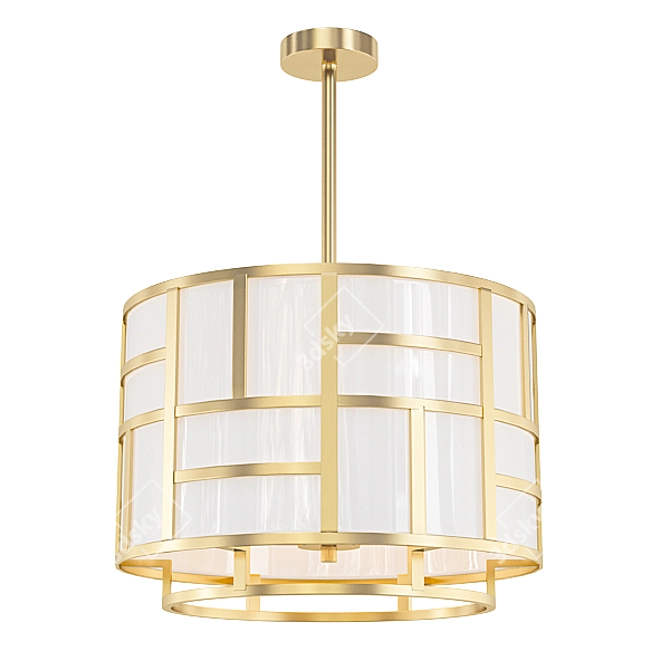 Modern Chandeliers Collection 3D model image 4