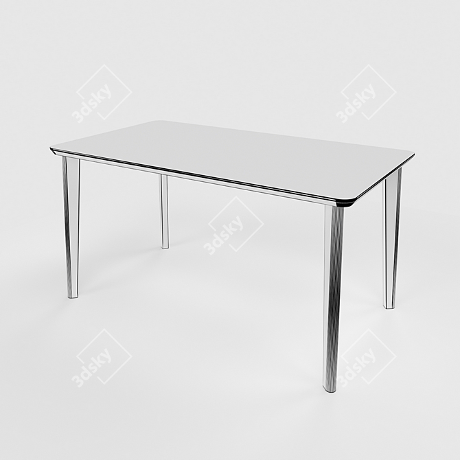 Naturally Elegant Lisabo Table 3D model image 2