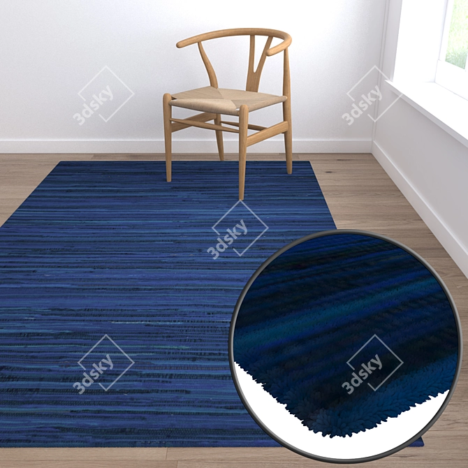 Title: Luxury Carpet Set 426 3D model image 5