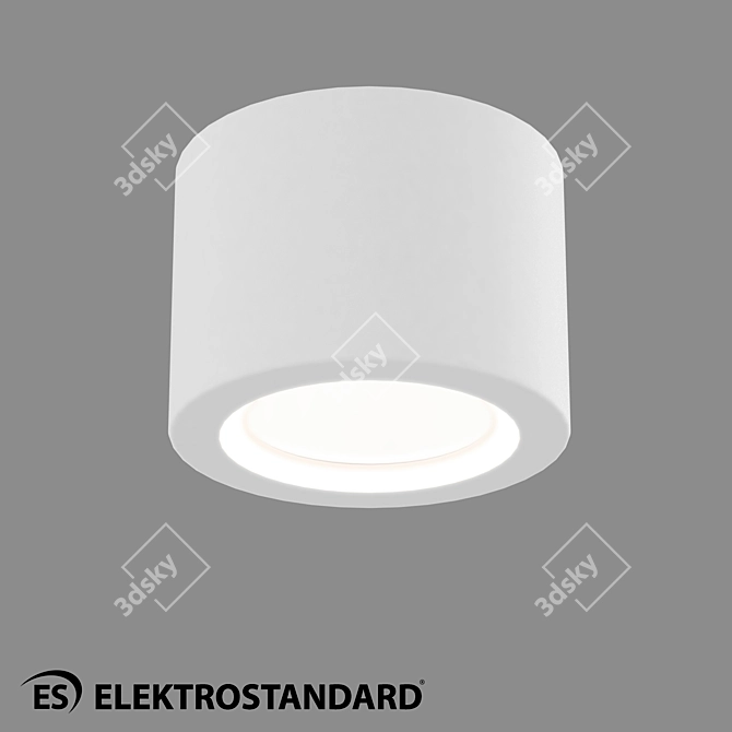 OM Ceiling Spotlight 6W White 3D model image 1