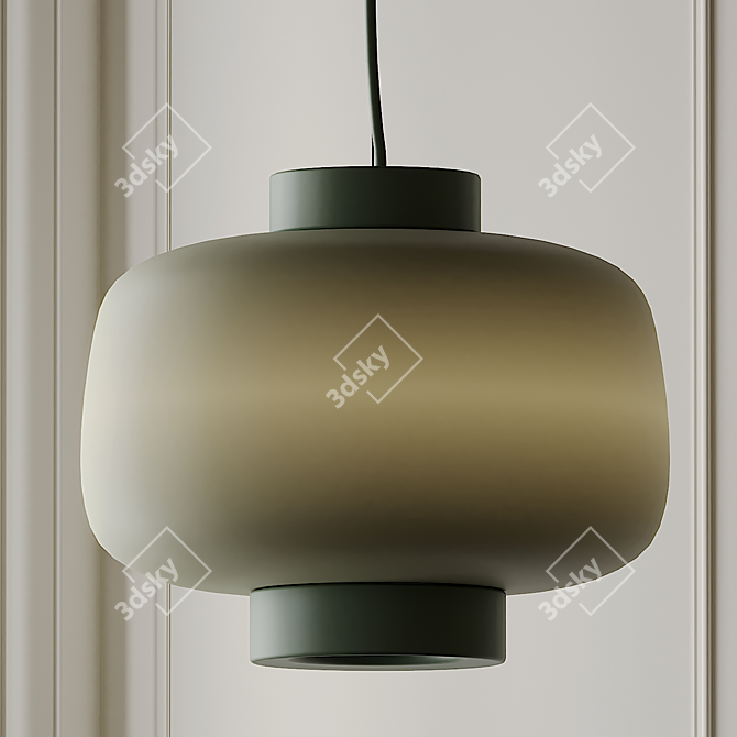 DUSK Pendant: Elegant Illumination 3D model image 3