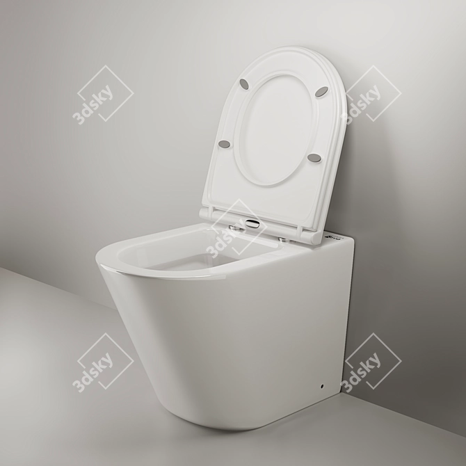 Ceramica Nova Trend Floorstanding Toilet 3D model image 4