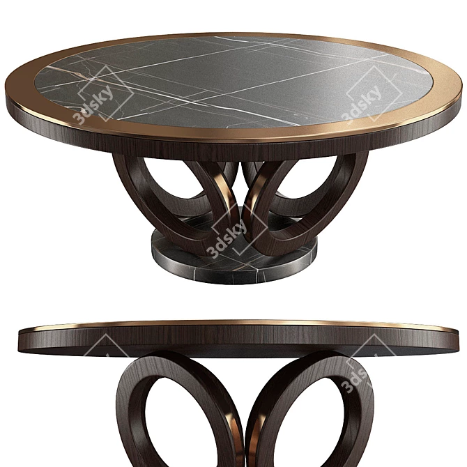 Stylish CASA OLIVER Table_10 3D model image 1