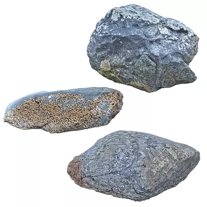 Seaside Rock Collection 3D model image 2