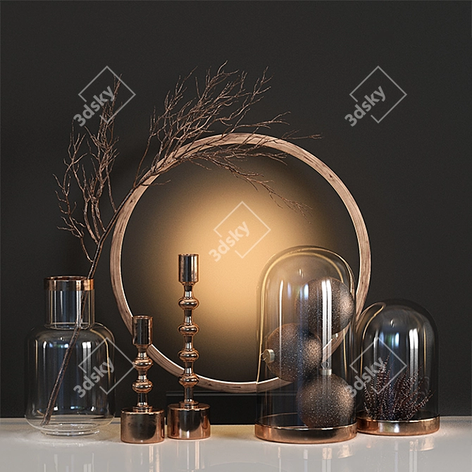 Amir Sayyadi Collection: Decorative Set 3D model image 1