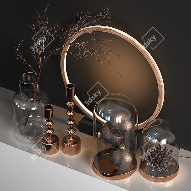 Amir Sayyadi Collection: Decorative Set 3D model image 4