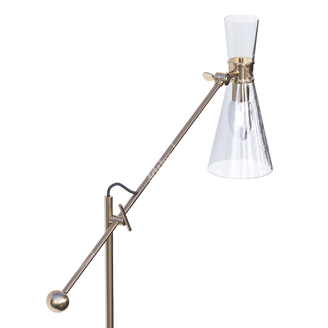 Villa Lumi Peggy Floor Lamp 3D model image 2