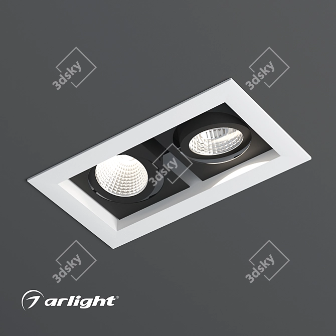 Adjustable Accent Light, 3000-5000K, 1440lm 3D model image 3