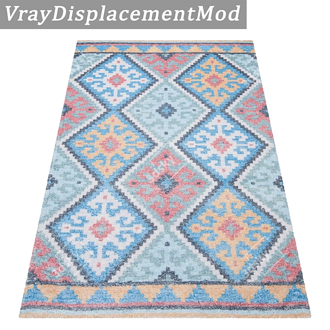 High-Quality Carpets Set 3D model image 3