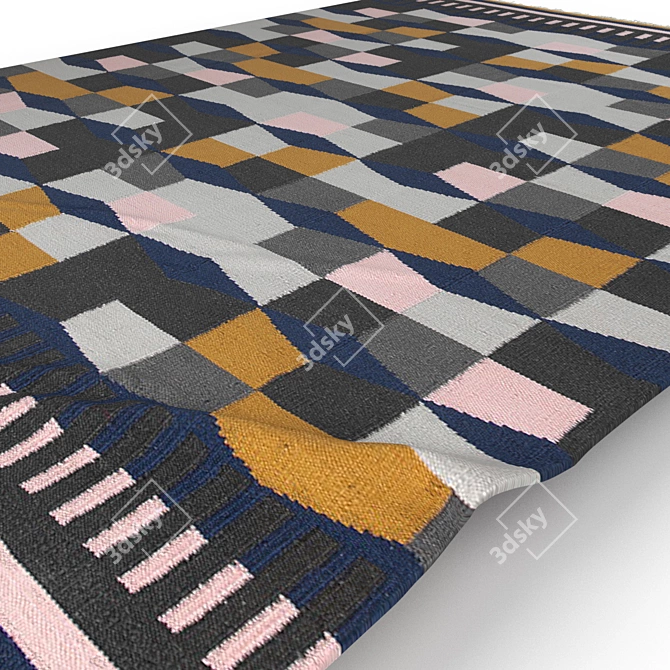 Soft and Stylish Ikea TORBEK Carpet 3D model image 2