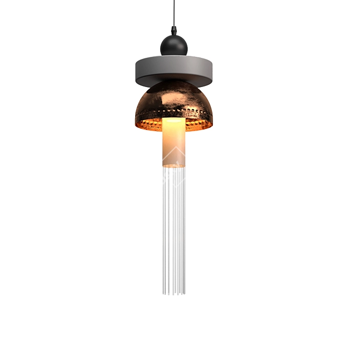 Modern Hanging Lamp 3D model image 4