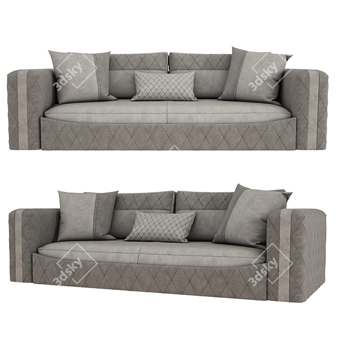 Modern V-Ray Sofa 2015 3D model image 1