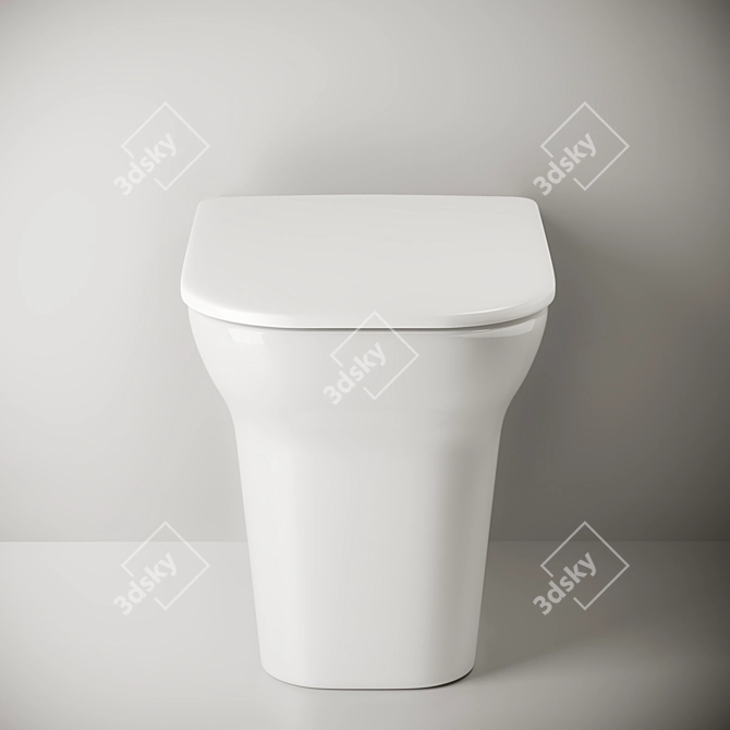 Ceramica Nova CN1102E: Enjoy the Perfect Toilet 3D model image 2