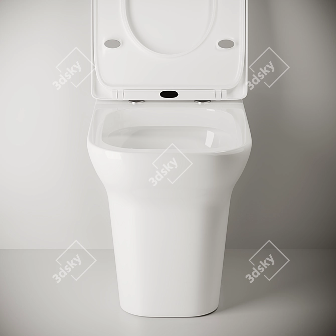 Ceramica Nova CN1102E: Enjoy the Perfect Toilet 3D model image 4