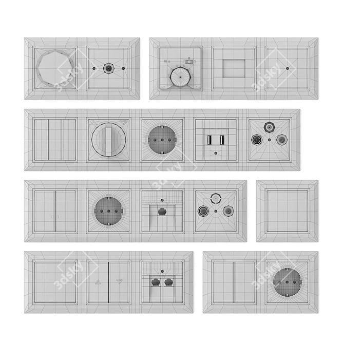 ABB Basic 55: Versatile Expression & Function 3D model image 4