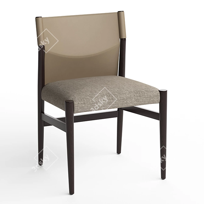 Elegant Sveva Chair: Timeless Beauty 3D model image 1