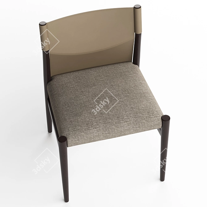 Elegant Sveva Chair: Timeless Beauty 3D model image 4