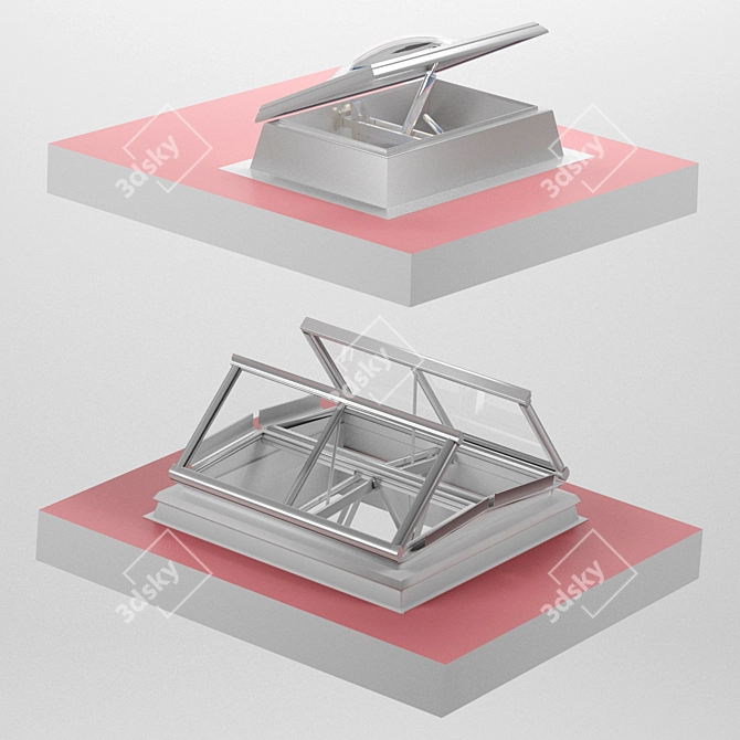 Versatile Skylight Options. FBX and OBJ Formats Included 3D model image 3