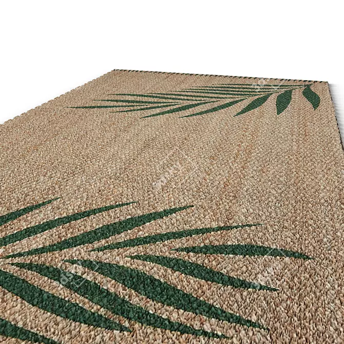 Leaf Green Carpet: Ikea SOMMAR 2020 3D model image 2