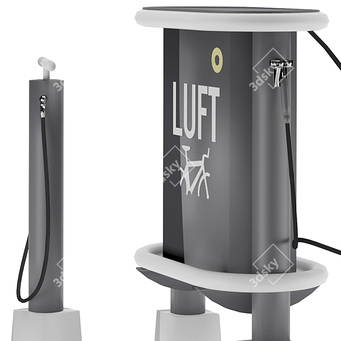 Cycle Fixer: Convenient Bike Repair Station 3D model image 3